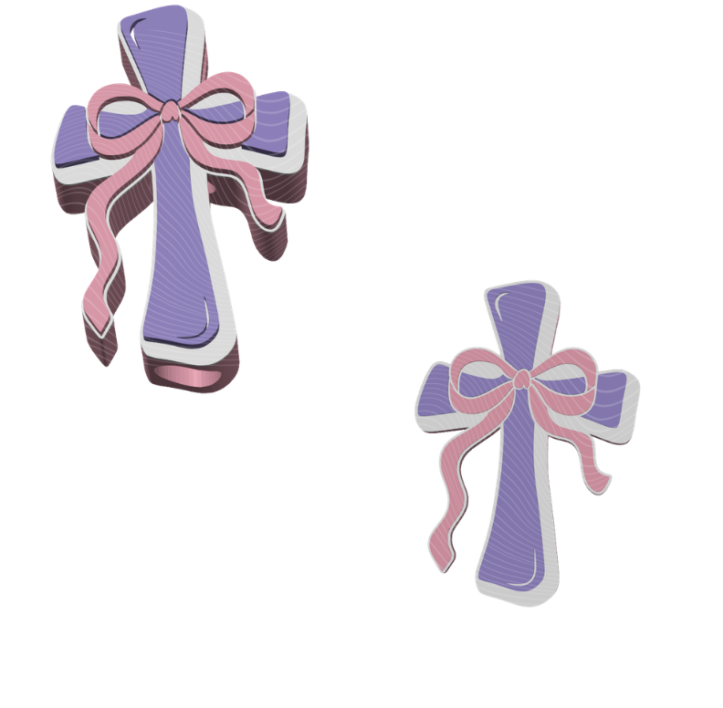 Cross Bow - 3D Printed Straw Topper