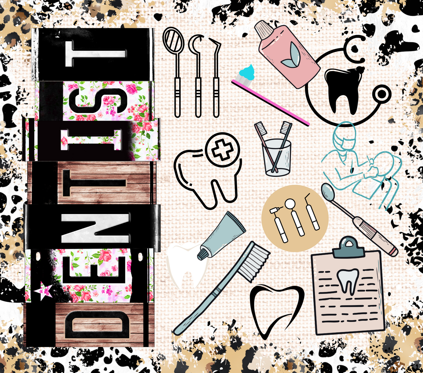 Dentist - 20 Oz Sublimation Transfer