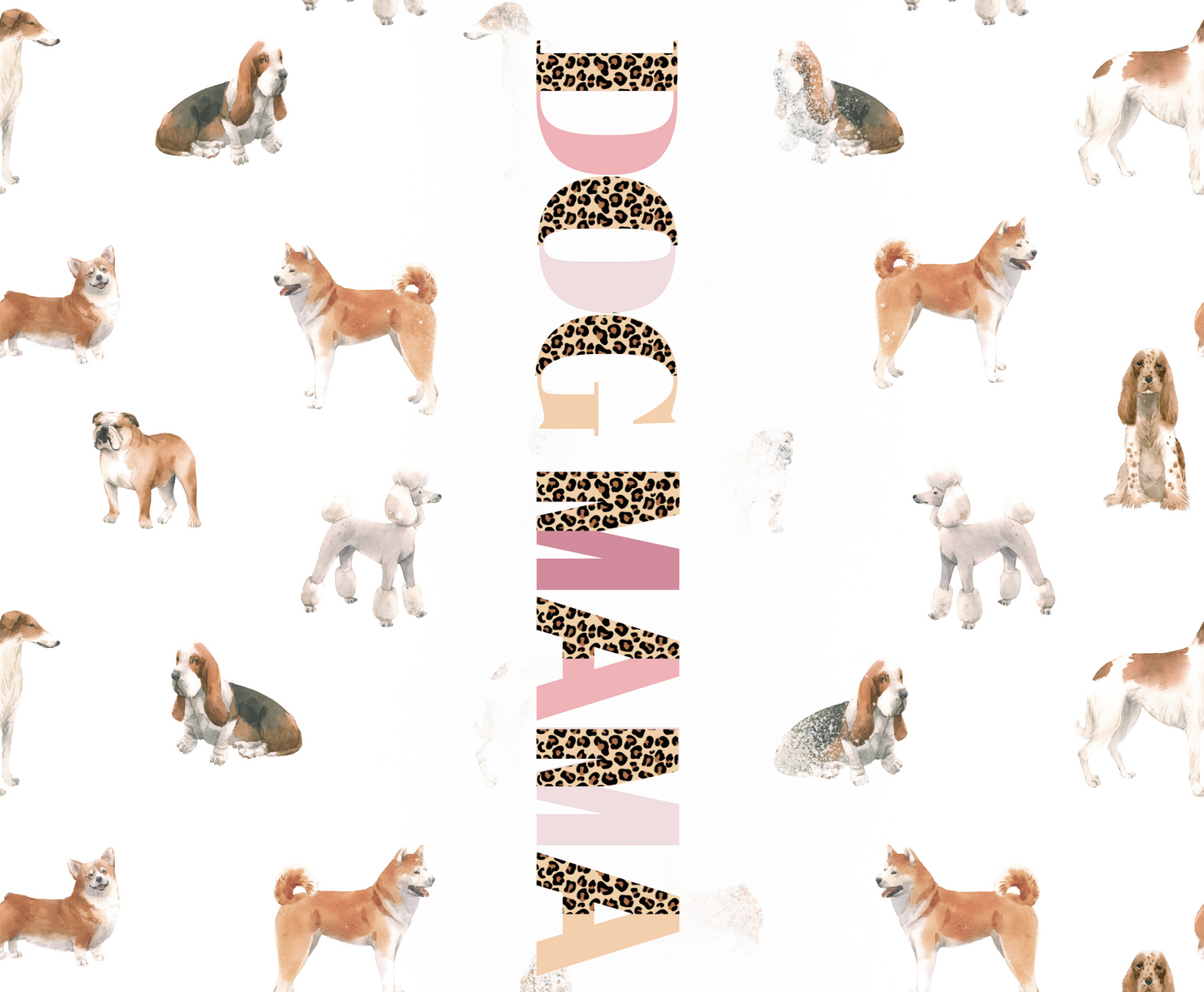 Dog Mama - 20 Oz Sublimation Transfer