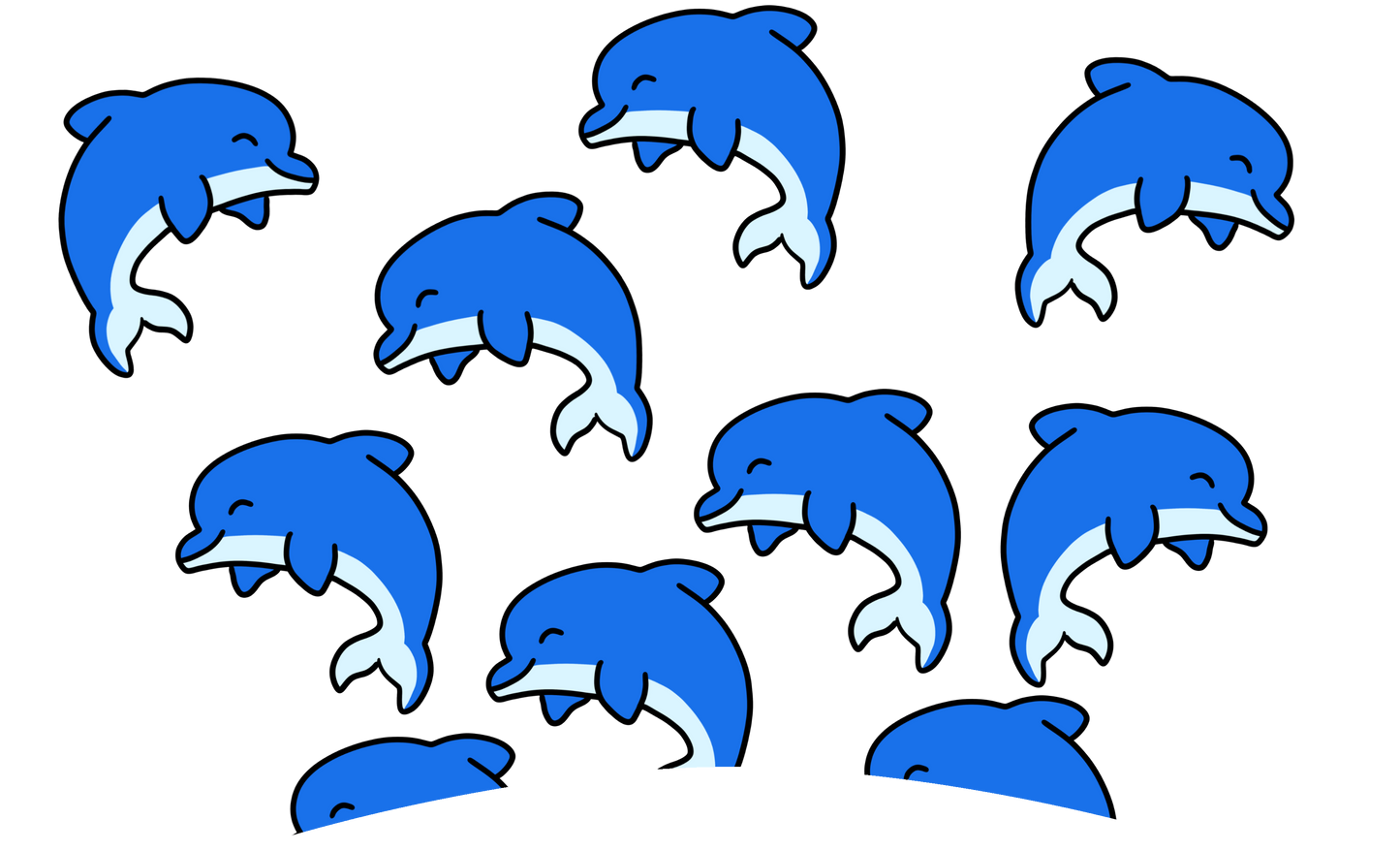 Dolphins - 24 Oz Cold Cup NO HOLE Permanent Vinyl Wrap