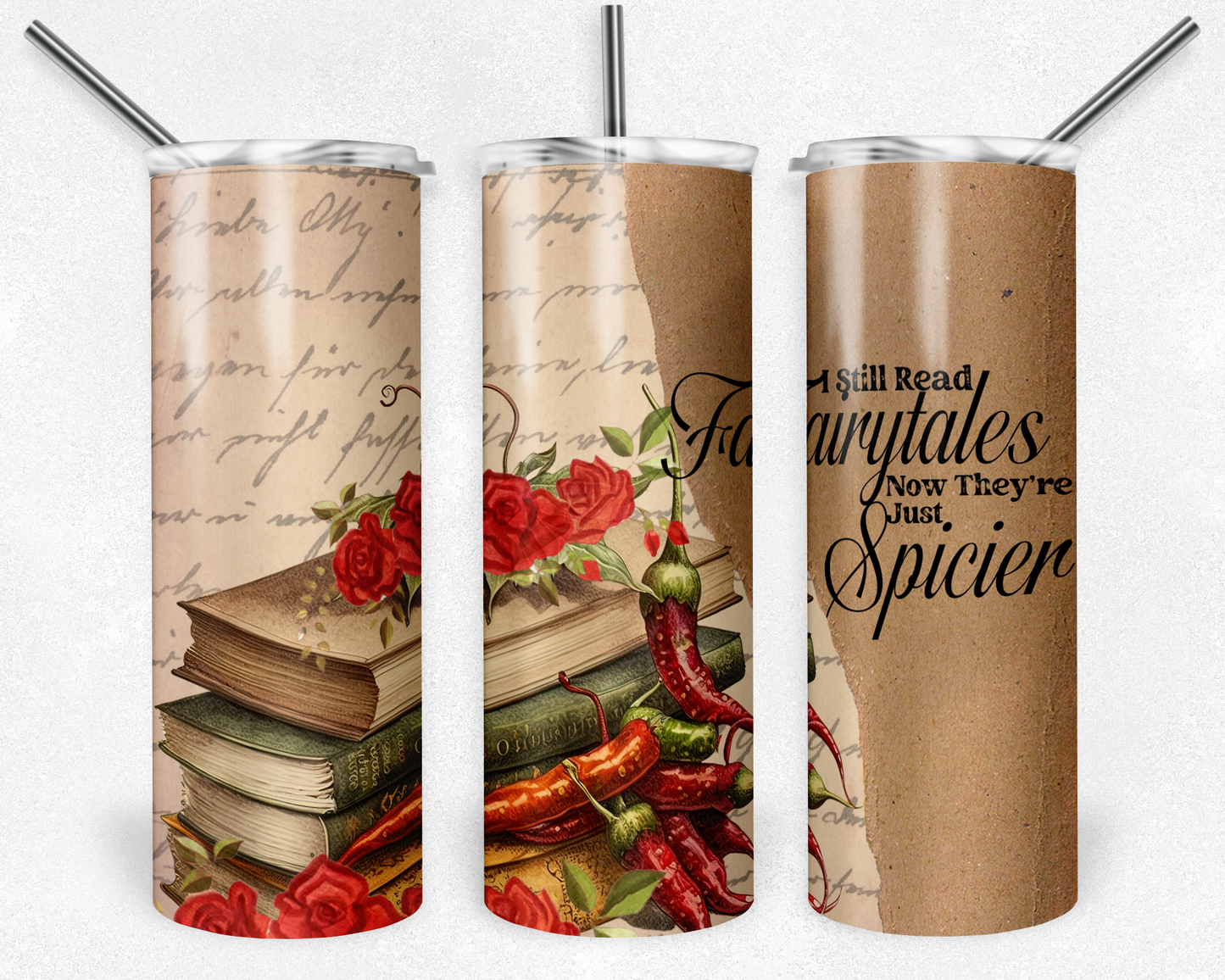 Fairytales Books - Sublimation 20 oz tumbler