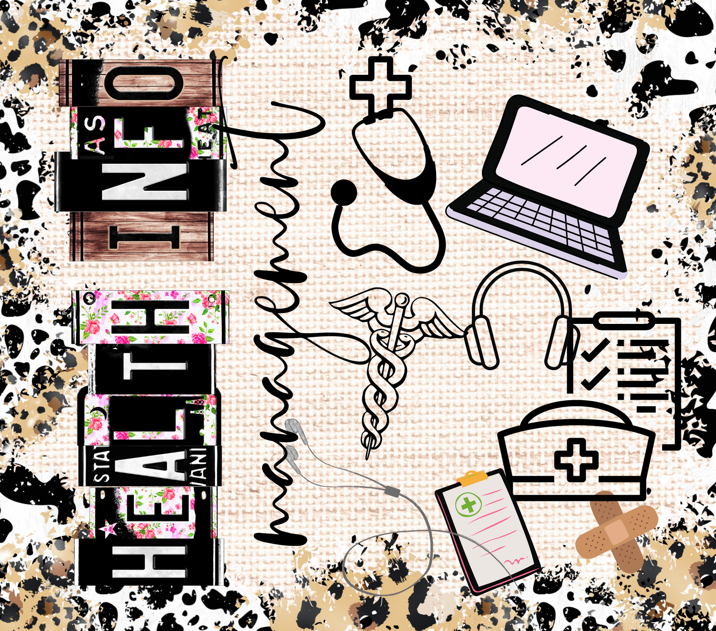 Health Info Management - 20 Oz Sublimation Transfer