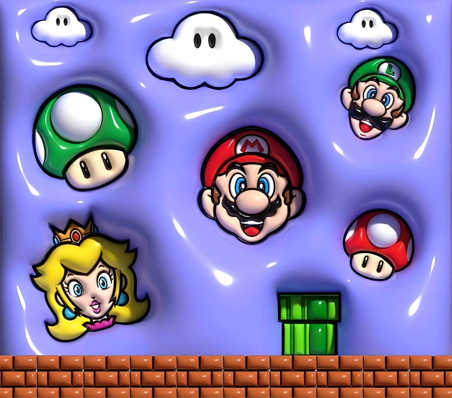 Inflated Block Builder - 3D Inflated 20 Oz Sublimation Transfer