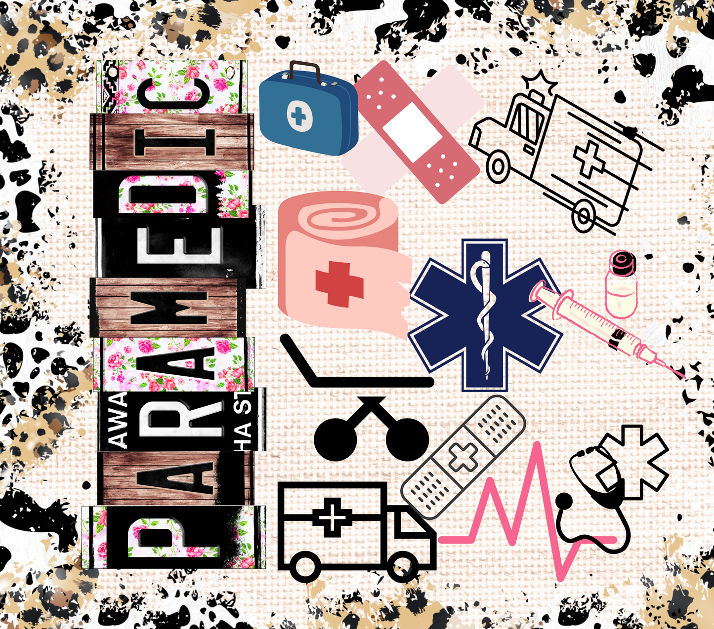 Paramedic - 20 Oz Sublimation Transfer