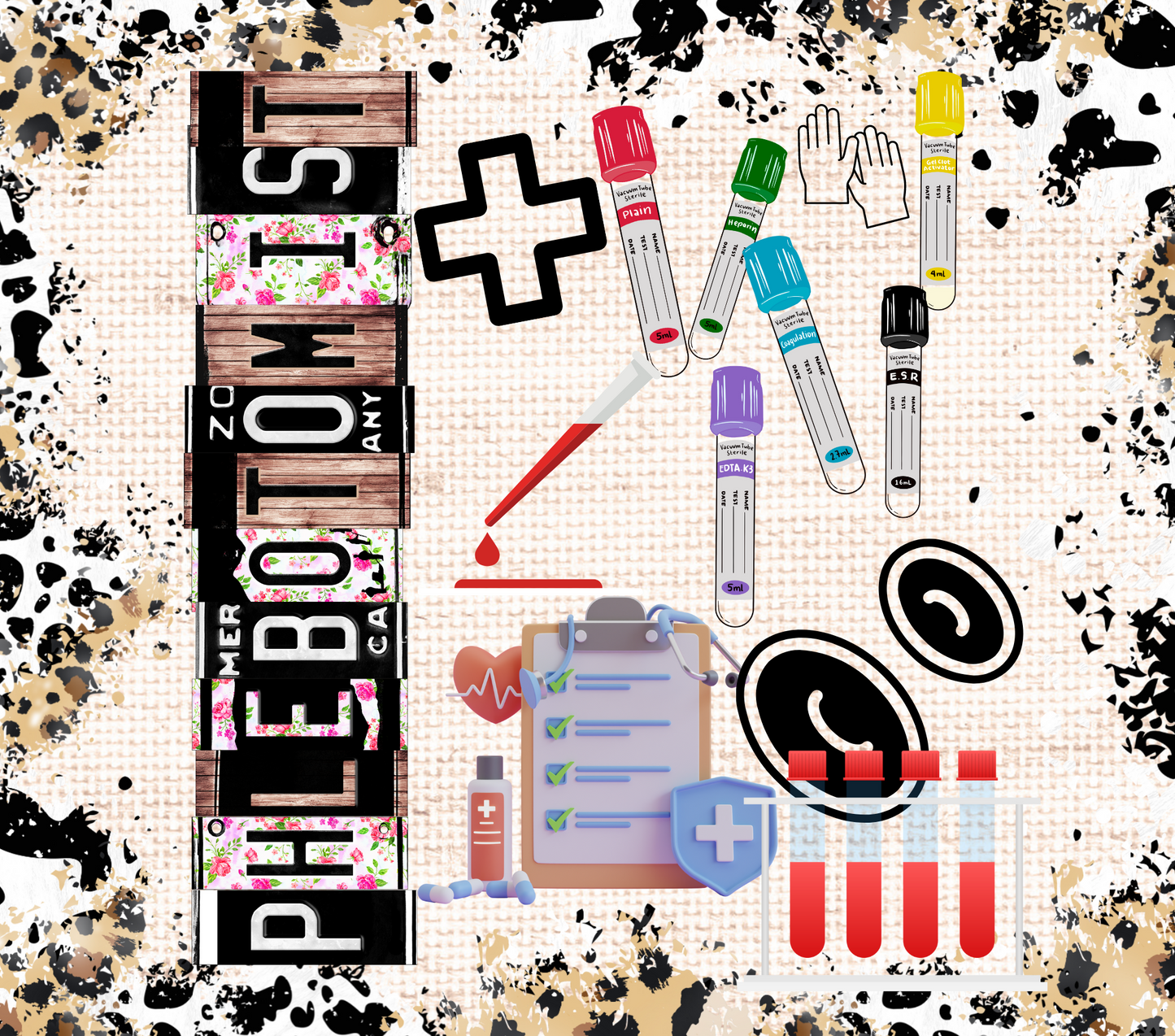 Plebotomist - 20 Oz Sublimation Transfer