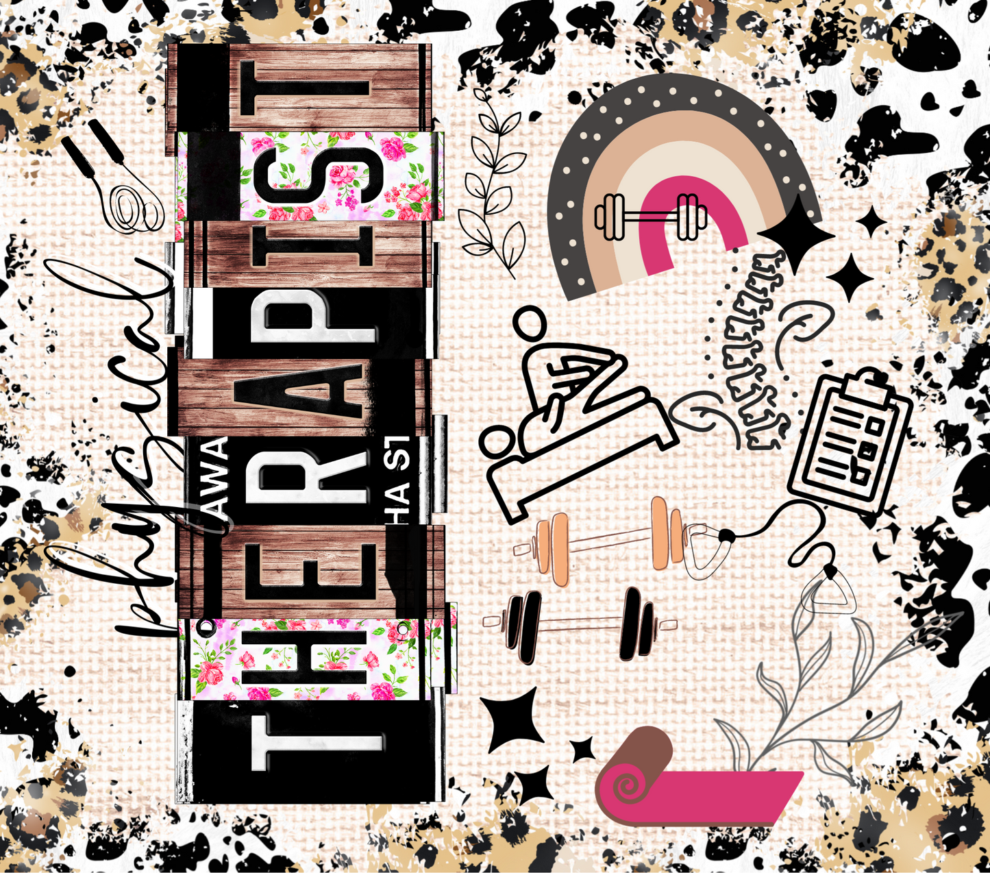 Physical Therapist - 20 Oz Sublimation Transfer