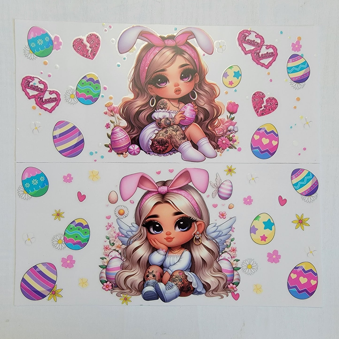 Easter Egg Baby Chicano Bundle - Libby UV DTF Wrap Bundle