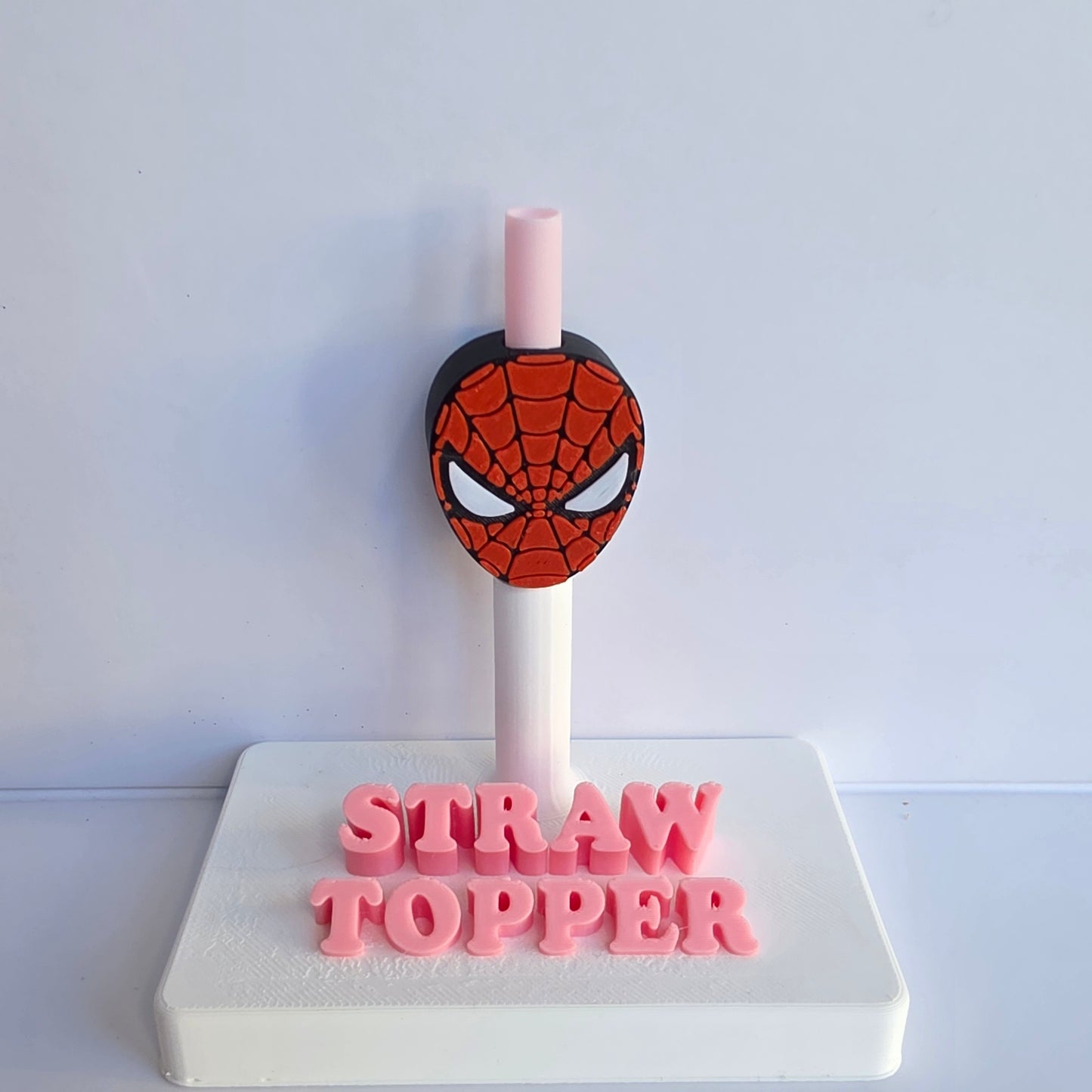 Spider 3D Printed Straw Topper