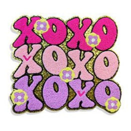 Valentines XOXO Chenile Patch