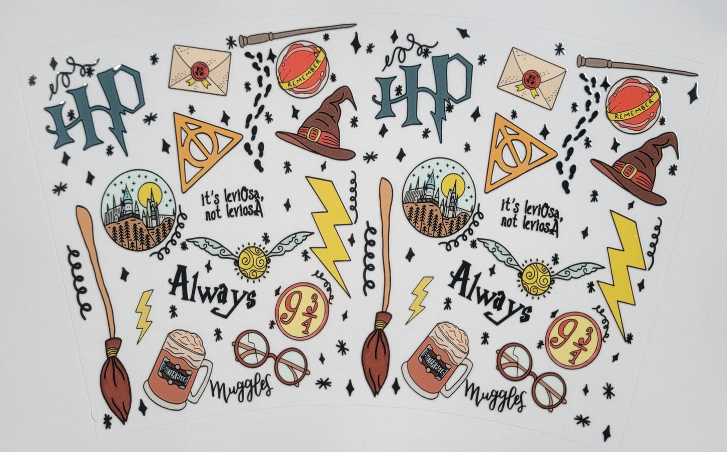 Wizard Essentials - 24 oz cold cup Wrap RTS