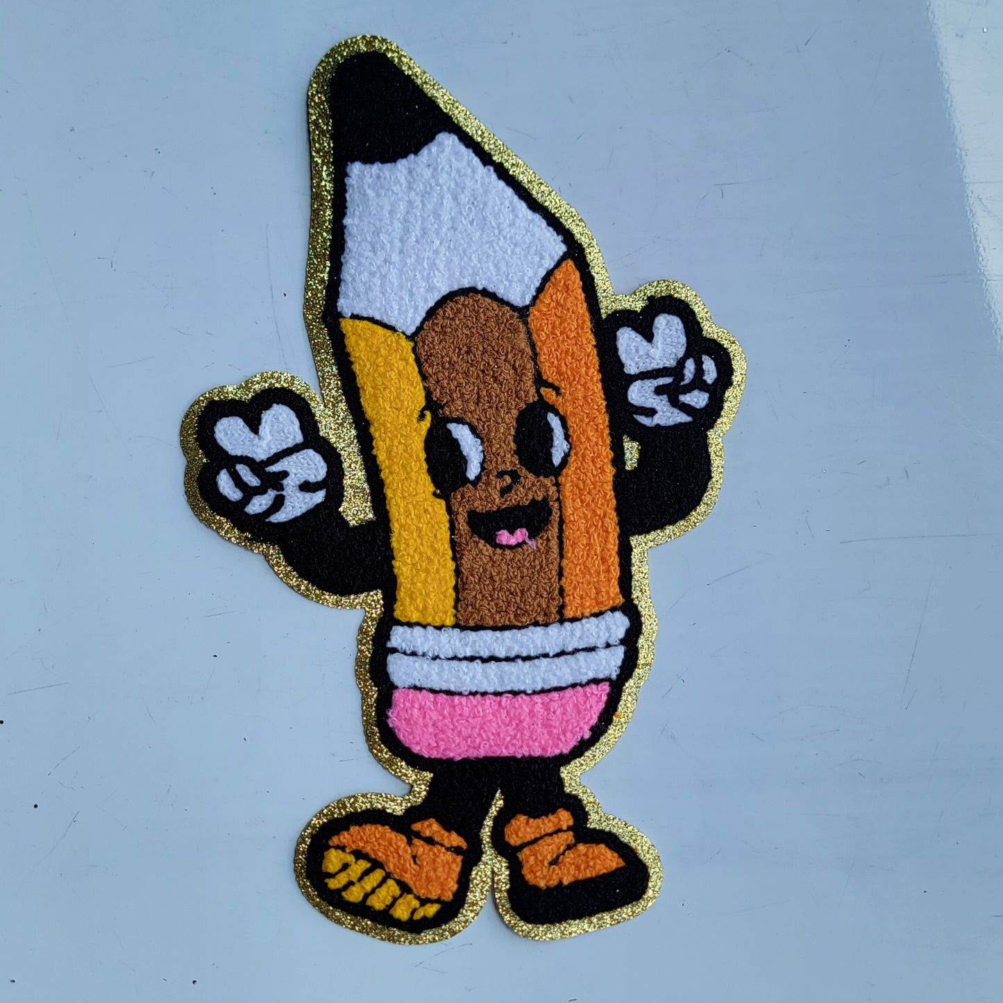 School Pencil Chenile Patch