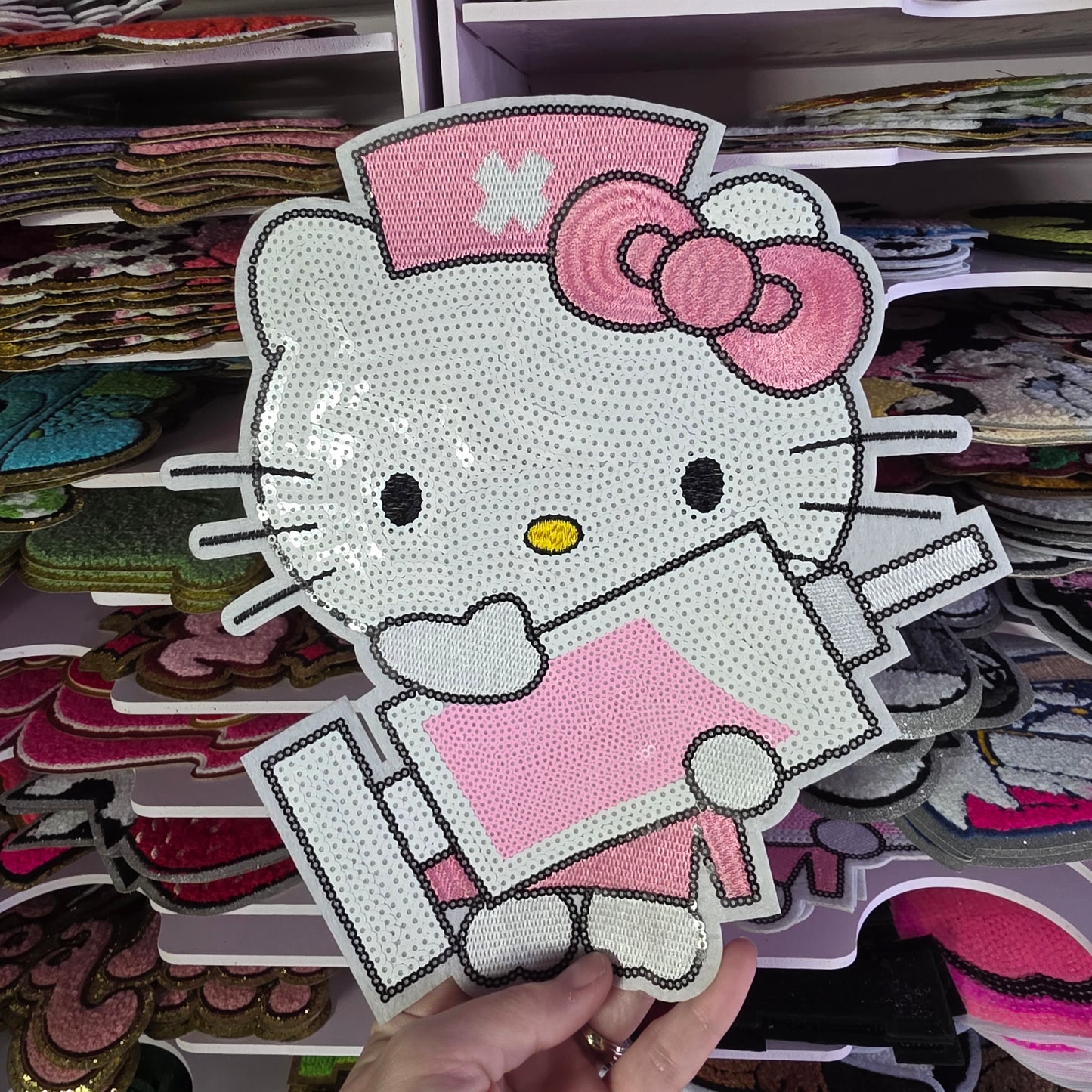 Nurse Kitty - Chenile Patch