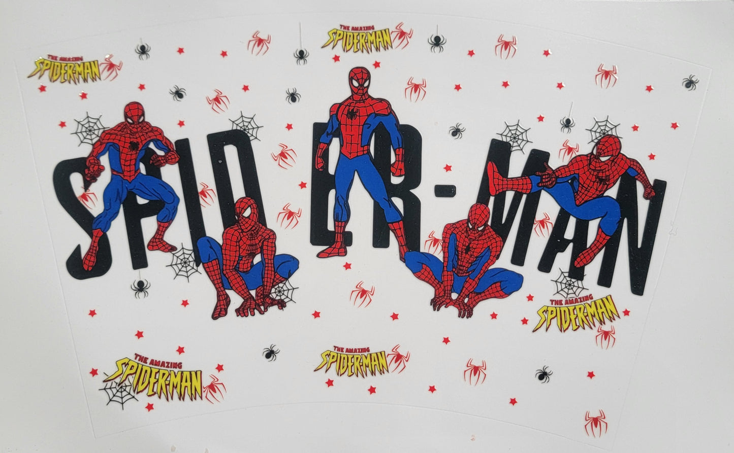 Spider Hero - 24 oz cold cup Wrap RTS