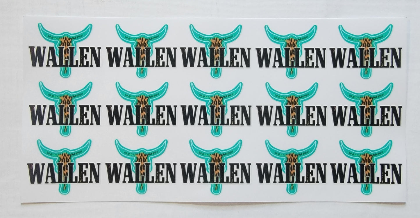 Wallen - 16 oz Libby UV DTF Wrap RTS