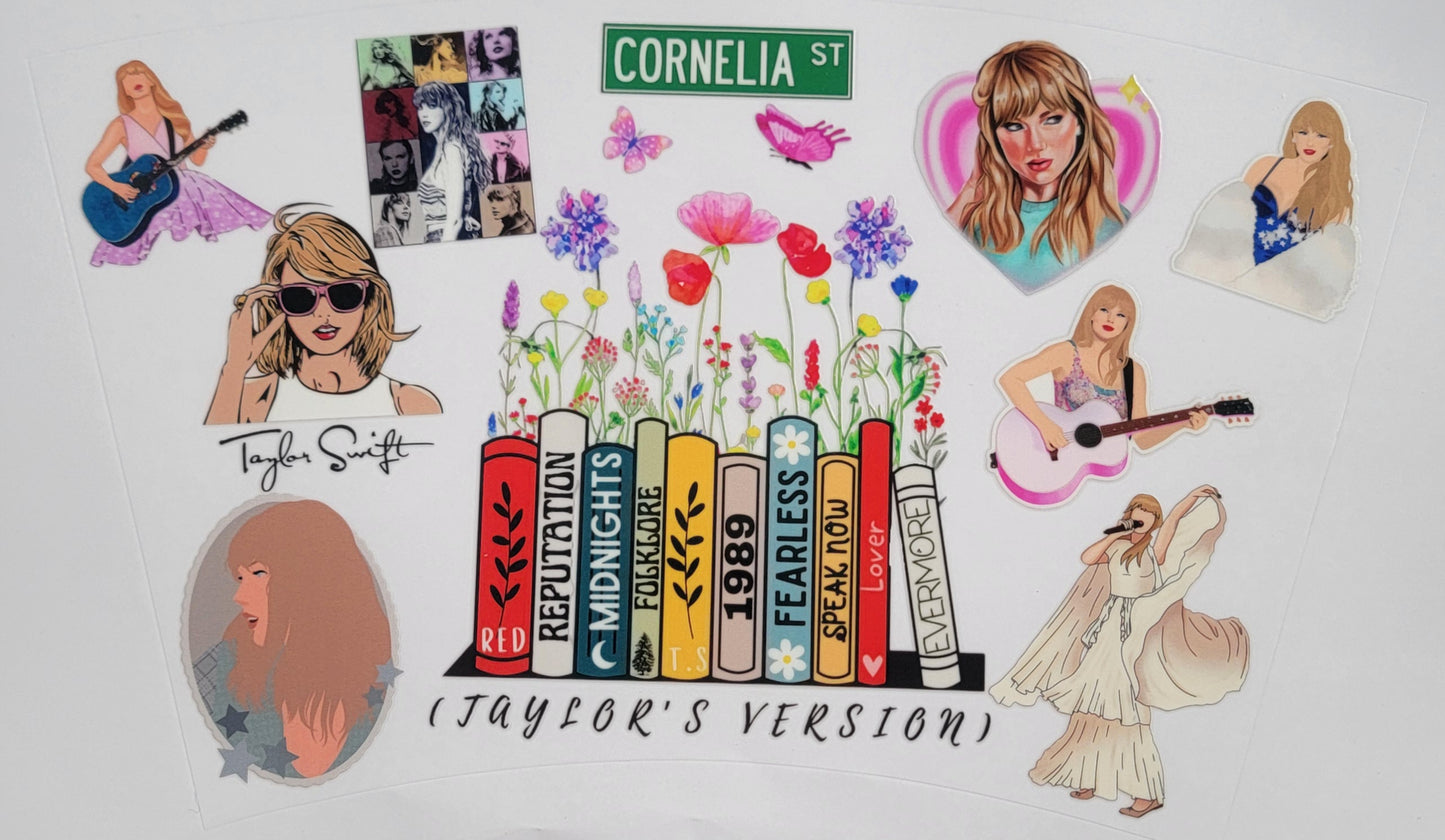 Taylors Version - 24 oz cold cup Wrap RTS