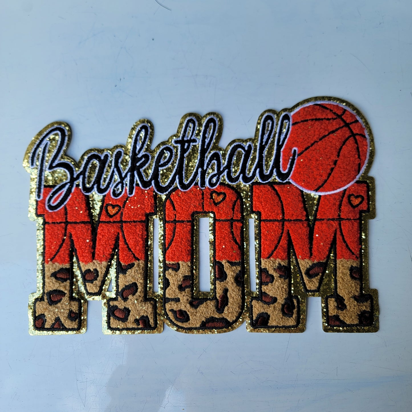 Basketball Mom Chenile Patch