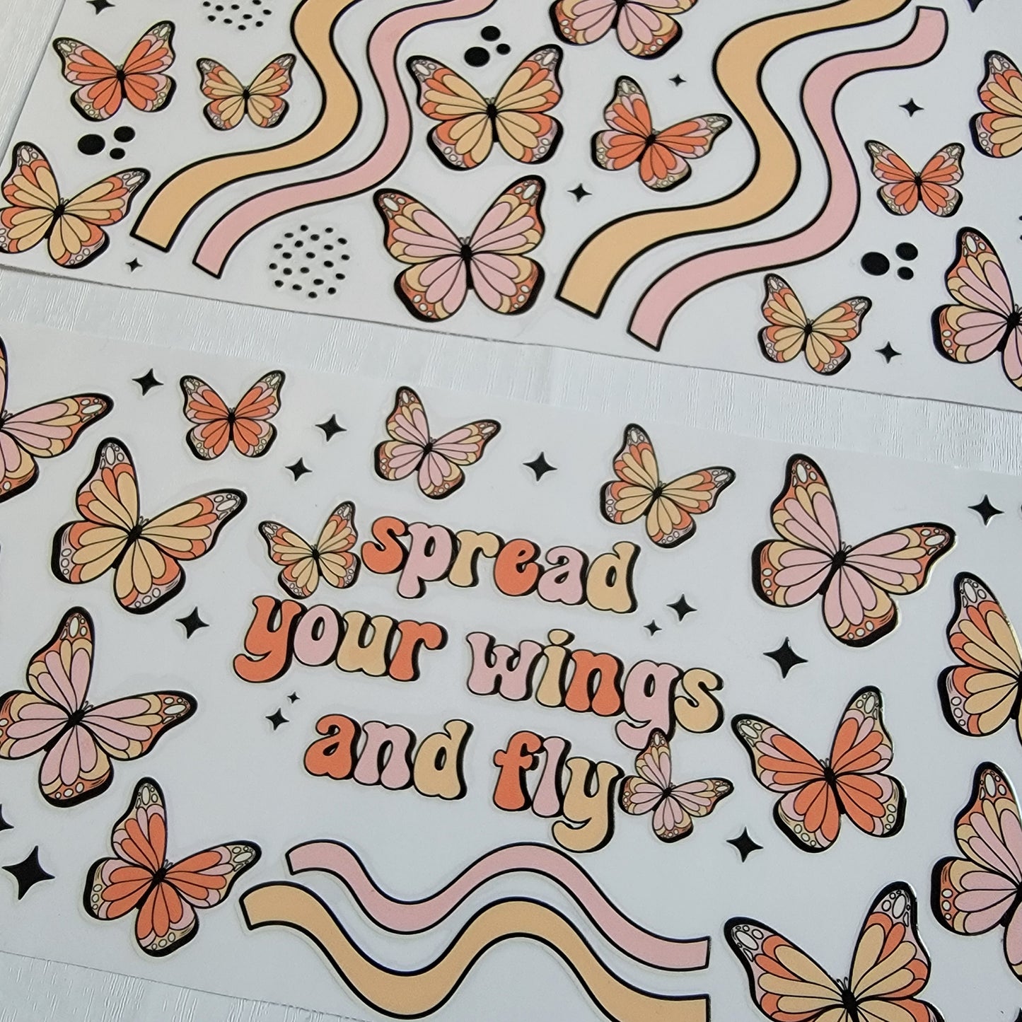 Spread Your Wings And Fly Butterfly Bundle - Libby UV DTF Wrap Bundle