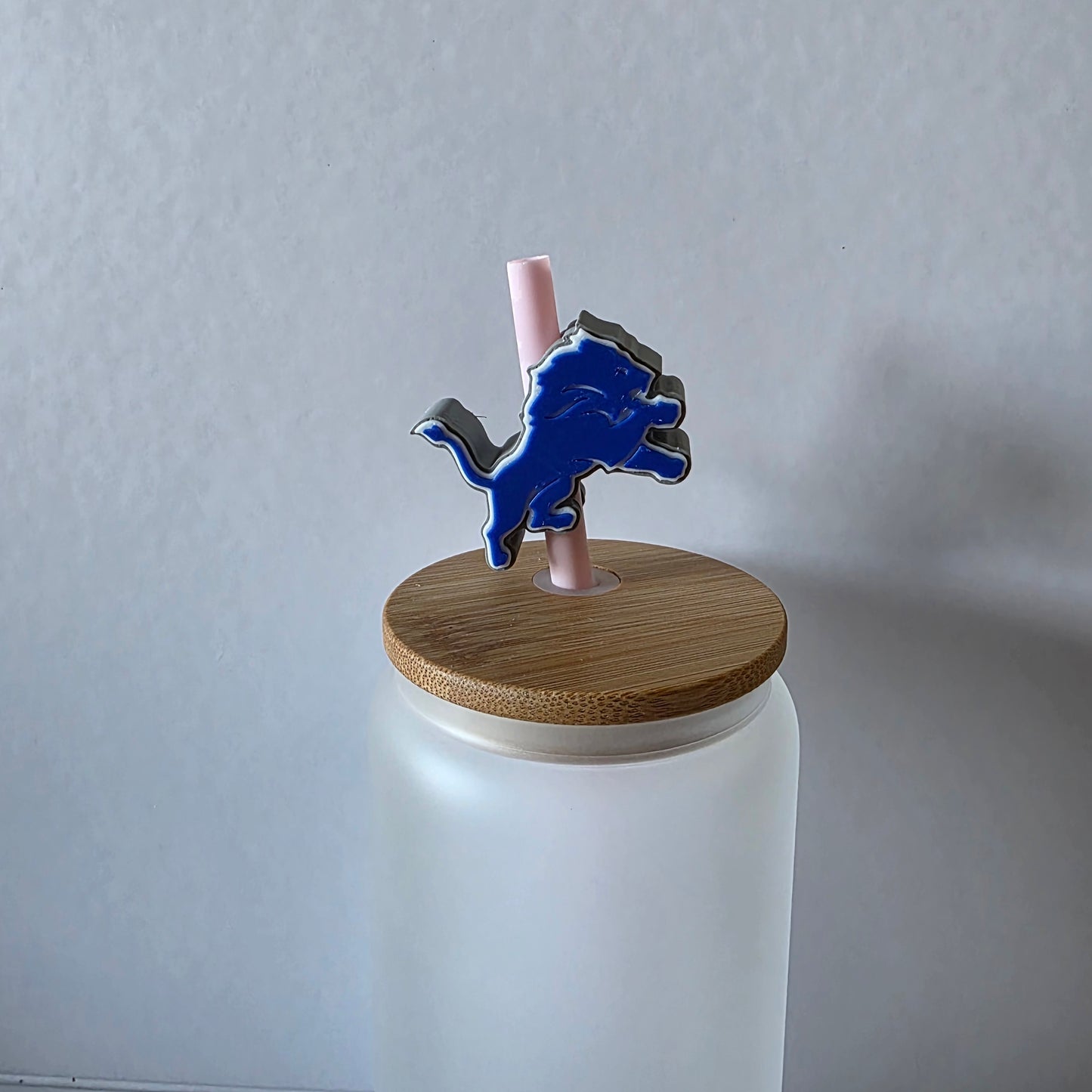 Football 3D Printed Straw Topper