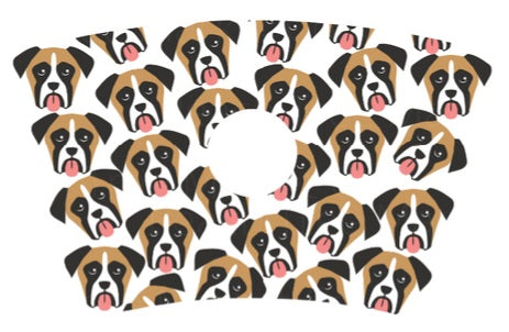 Dog - 24 Oz cold cup UV DTF Wrap