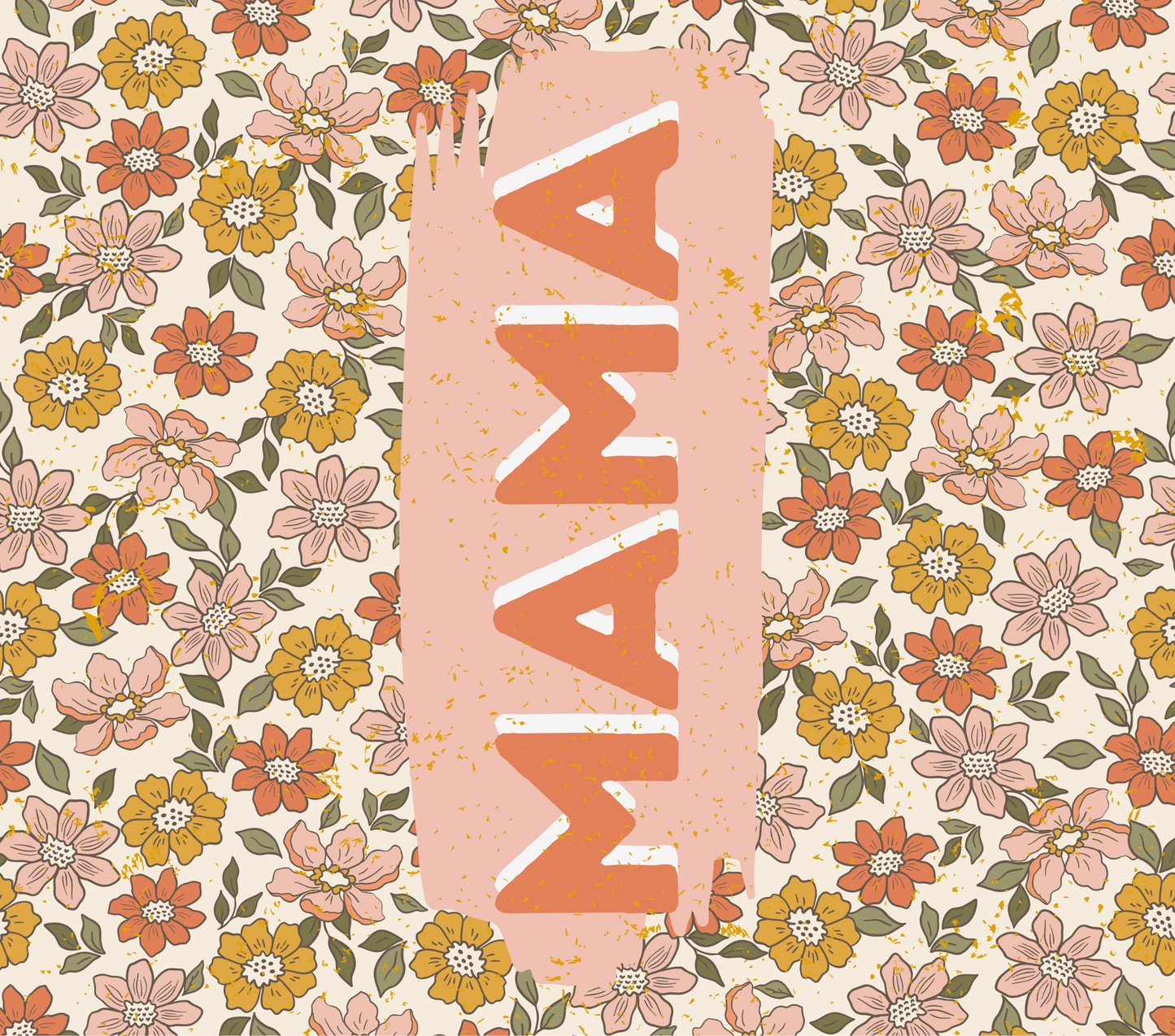 Mama- Vintage Boho - 20 Oz Sublimation Transfer