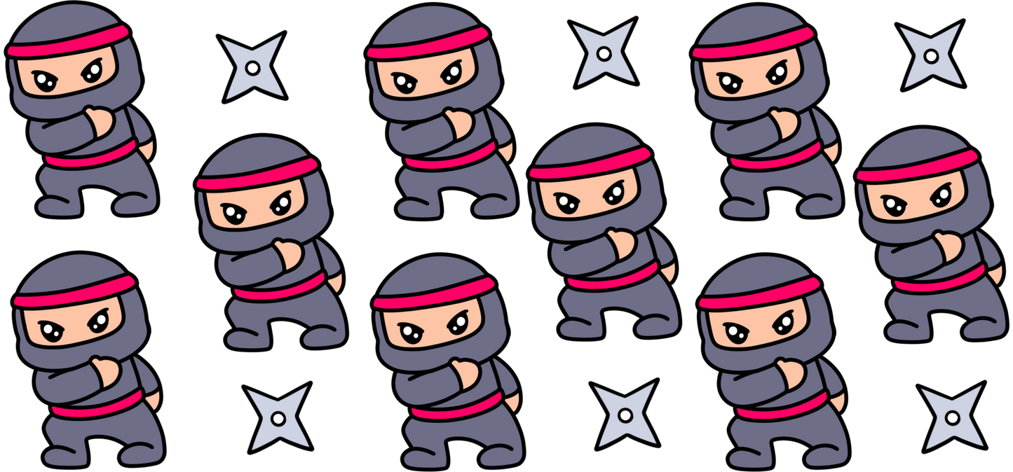 Ninja - 16 oz Libby Vinyl Wrap