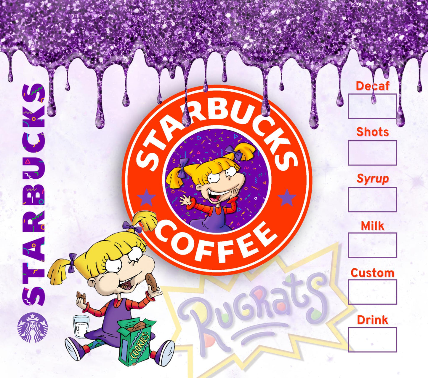 Diaper Babies 3 - 20 Oz Printed Sublimation Transfer