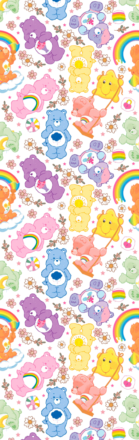 Colorful Bears Wrap - Permanent Vinyl Pen Wrap
