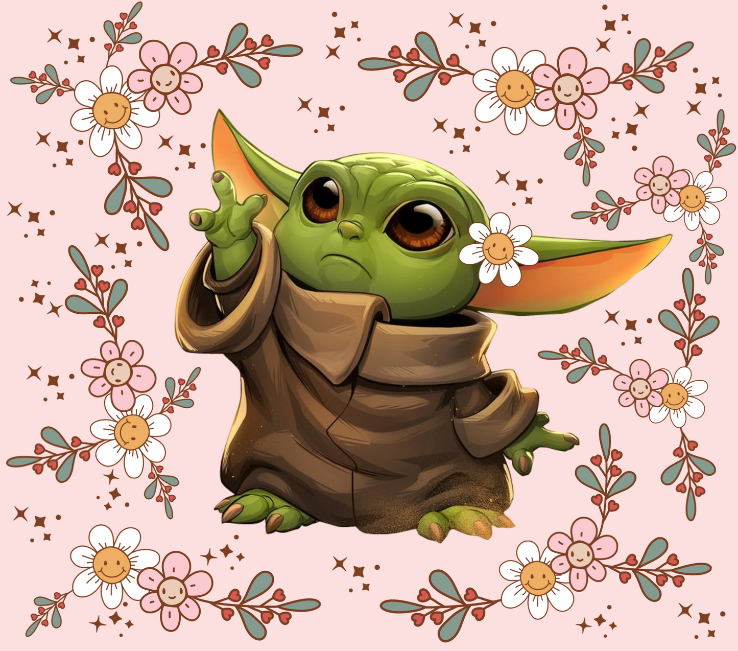 Spring Alien Baby - 20 Oz Sublimation Transfer