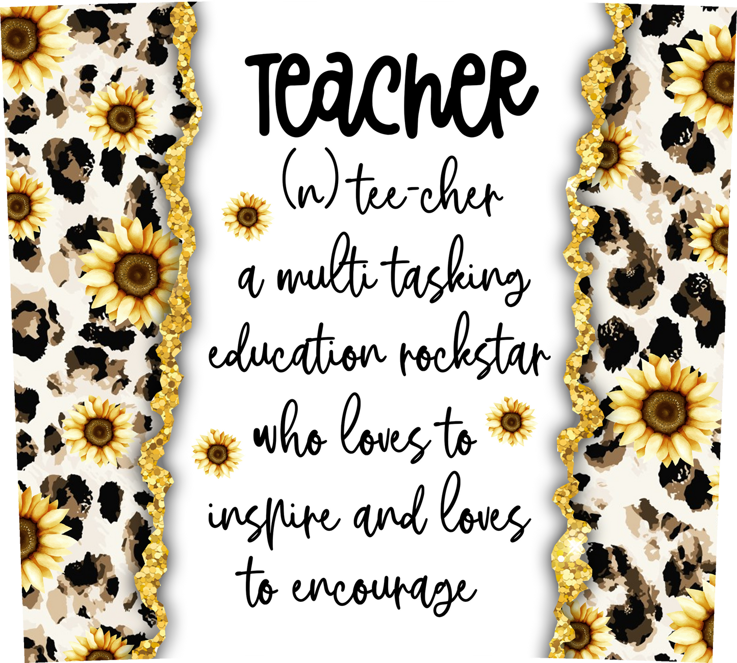 Teacher Definition - 20 Oz Sublimation Transfer