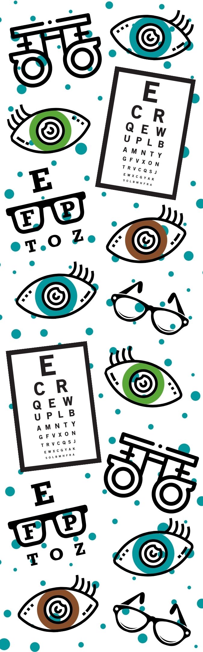 Eye Doctor Optometrist Permanent Vinyl Pen Wrap