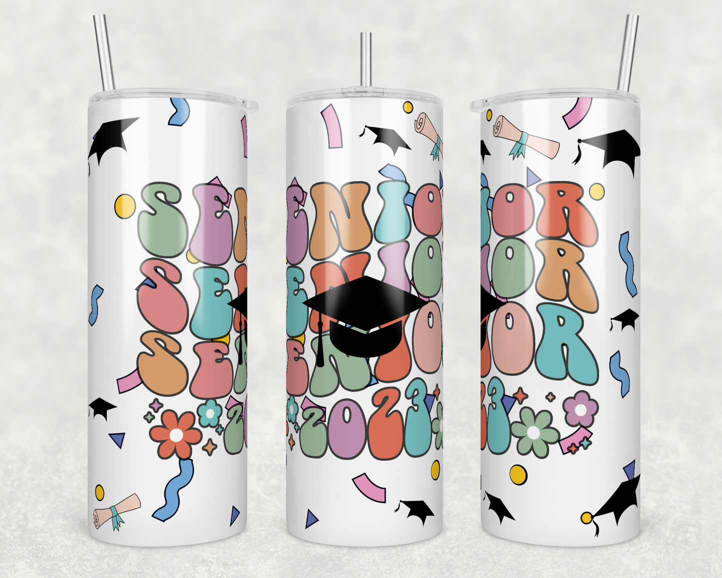 Bubble Senior 2023 - Sublimation 20 oz tumbler