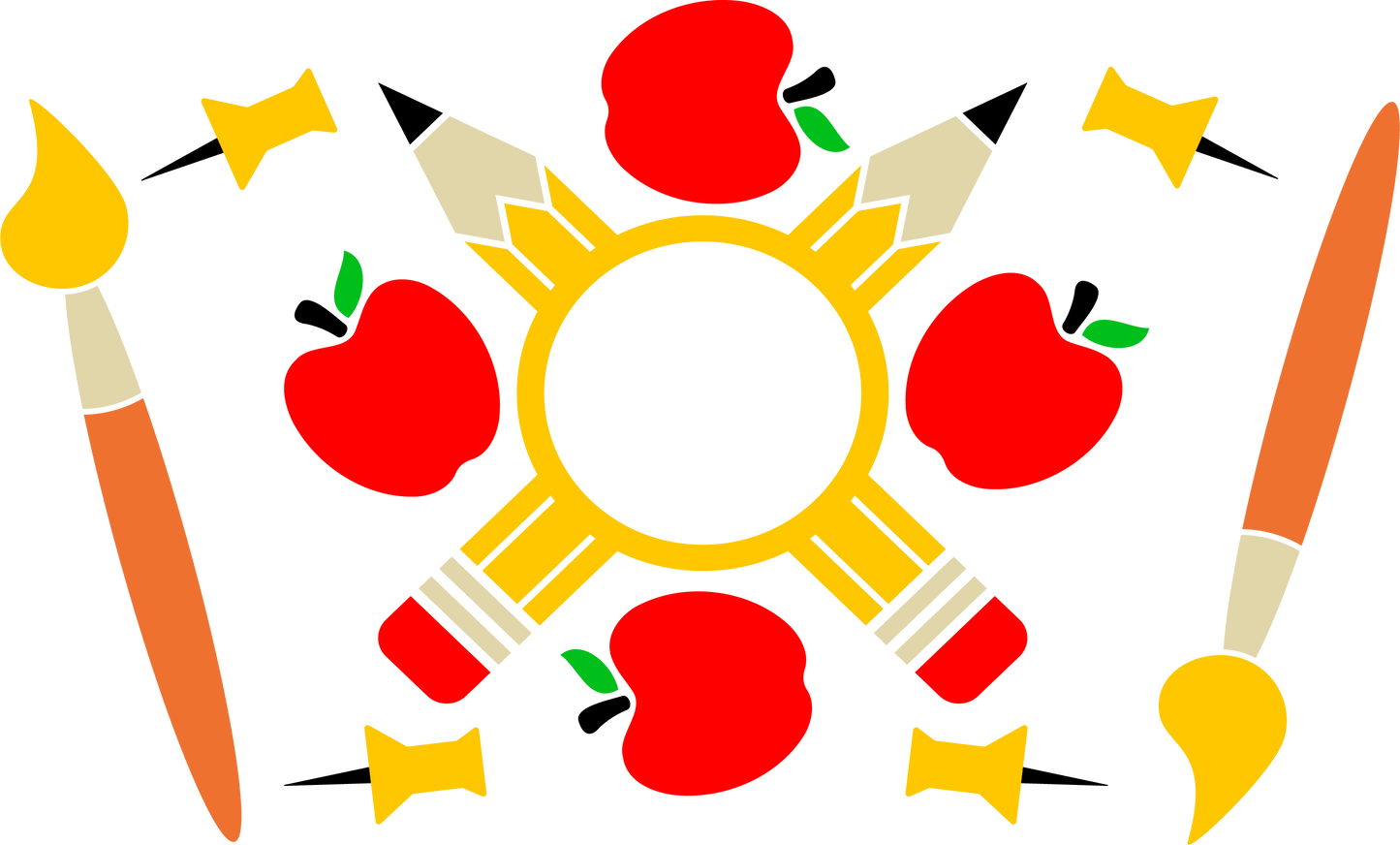 School Wrap HOLE - 24 Oz Cold Cup UV DTF Wrap