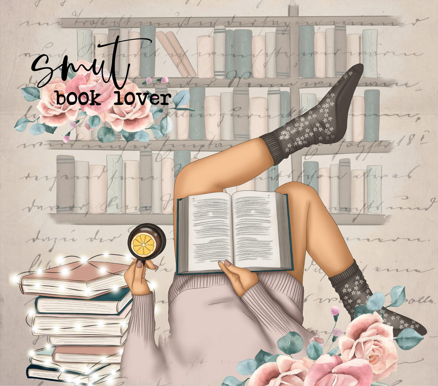 Smut Book Lover - 20 Oz Sublimation Transfer