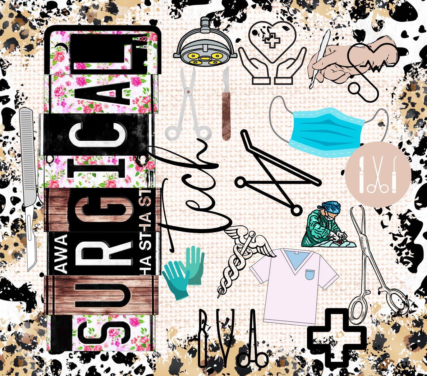 Surgical Tech - 20 Oz Sublimation Transfer