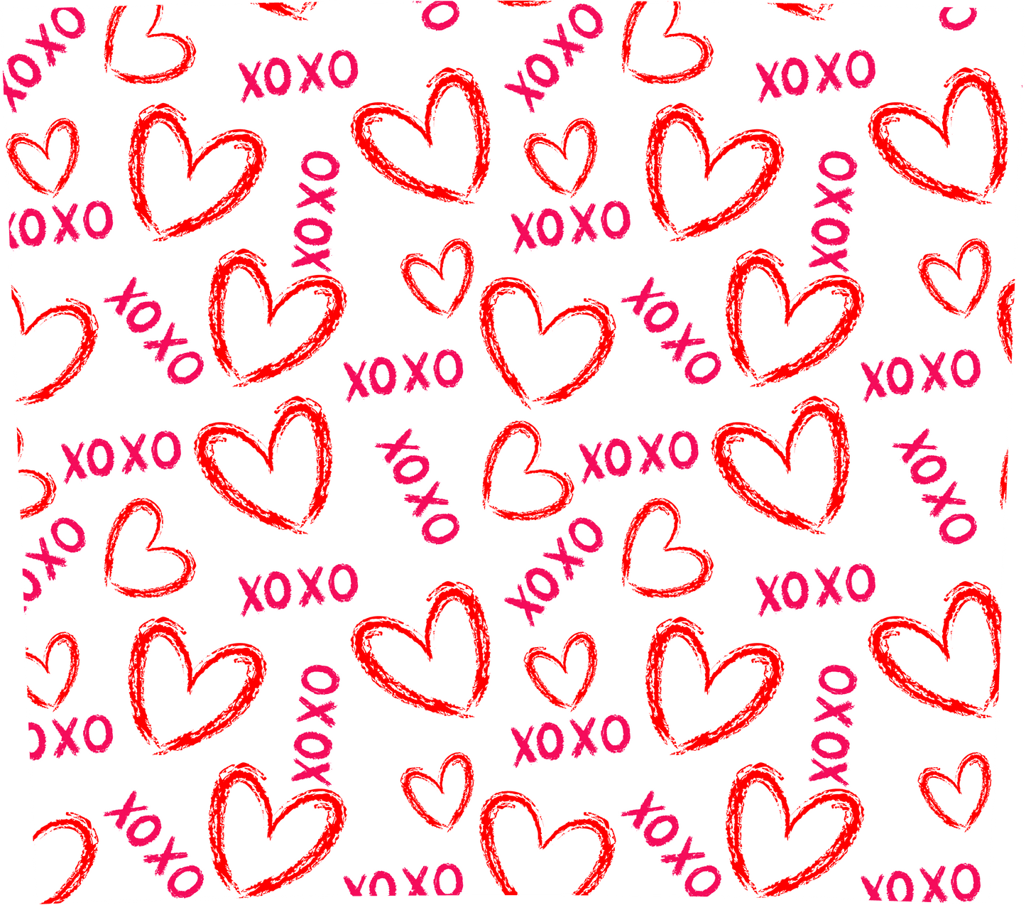 Valentine Symbols - 20 Oz Sublimation Transfer