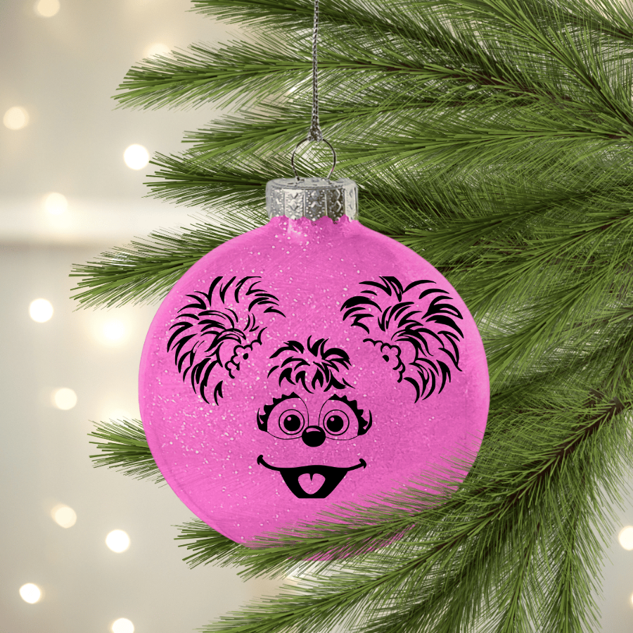 Abby UV DTF Christmas Ornament Decal