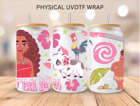 Voyager Princess - 16 oz / 20 oz Libby UV DTF Wrap