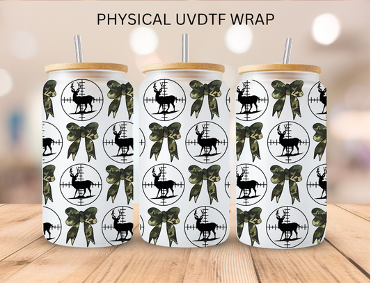 Boho Camo Hunting - 16 oz / 20 oz Libby UV DTF