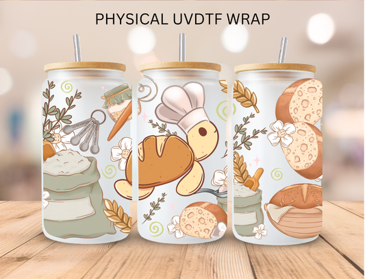 Sourdough Turtle - 16 oz / 20 oz Libby UV DTF