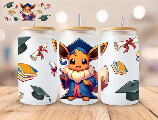 Graduate Eve - 16 oz / 20 oz Libby UV DTF Wrap