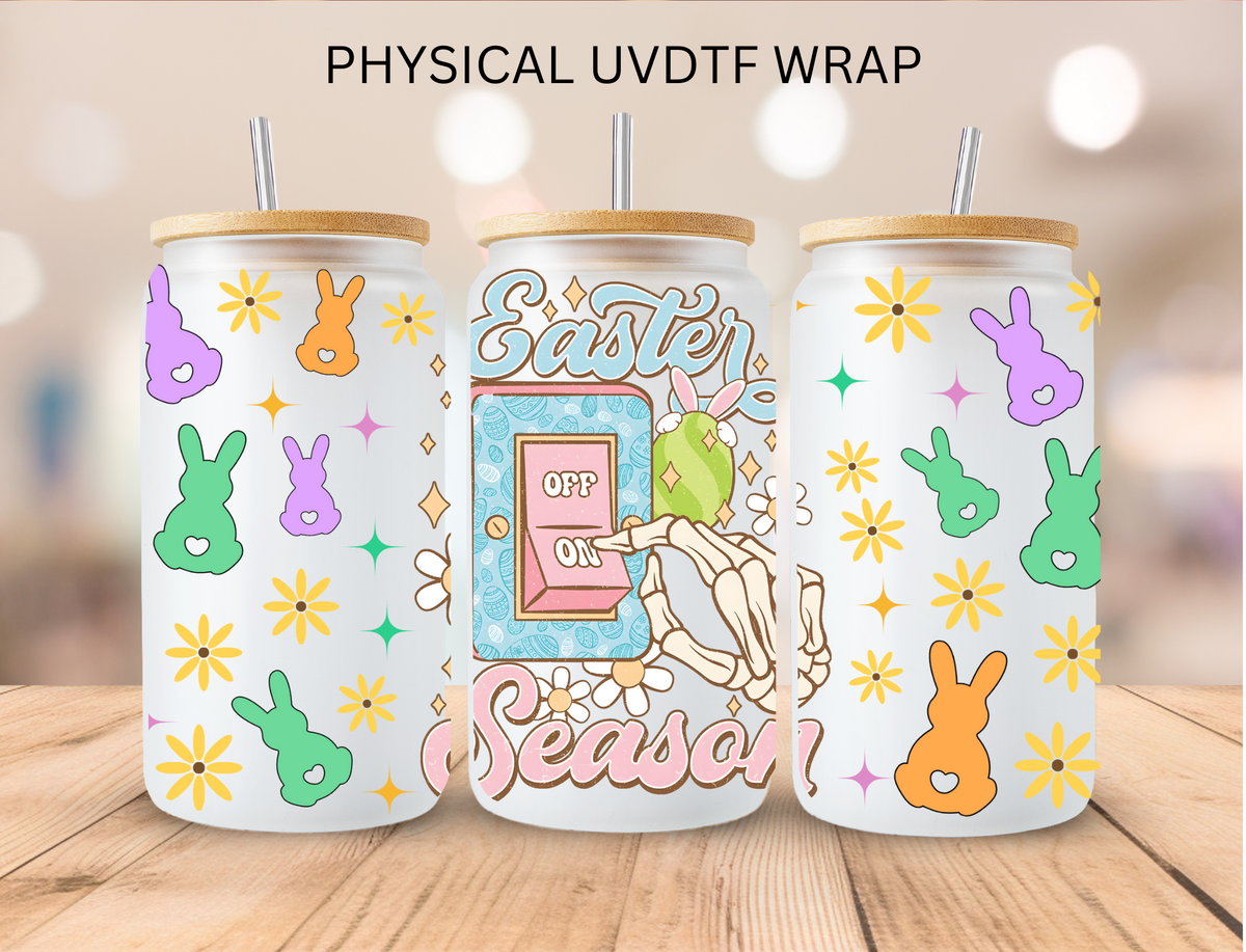 Easter ON OFF Season - 16 oz / 20 oz Libby UV DTF