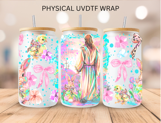 Easter Jesus - 16 oz / 20 oz Libby UV DTF