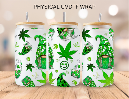 420 Gnome - 16 oz / 20 oz Libby UV DTF Wrap