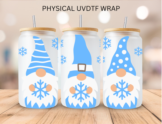 Christmas Gnomes - 16 oz / 20 oz Libby UV DTF Wrap