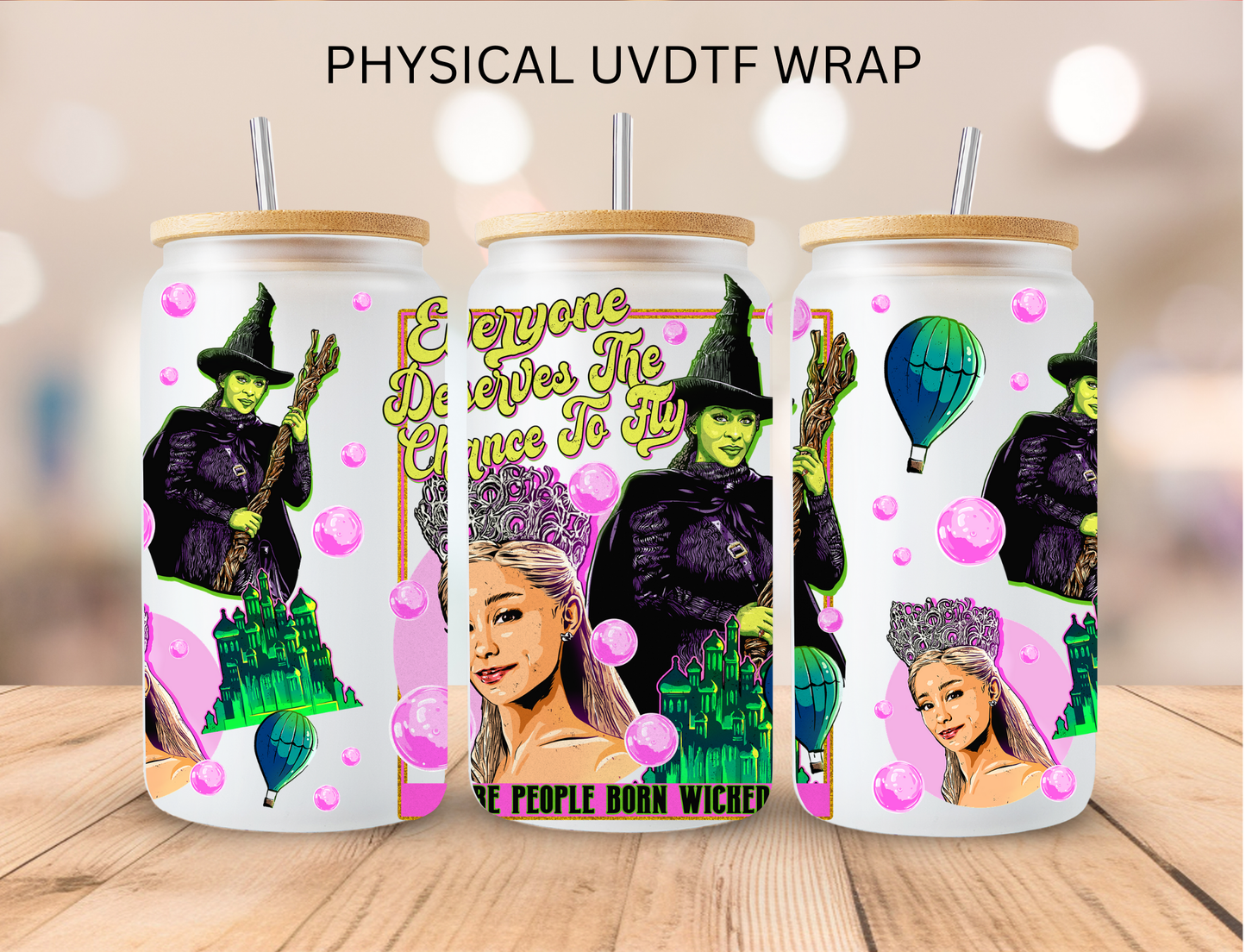 People Born Wicked - 16 oz / 20 oz Libby UV DTF