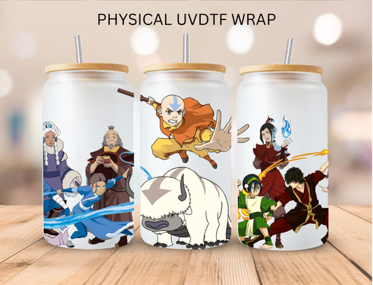 Anime - 16 oz / 20 oz Libby UV DTF Wrap