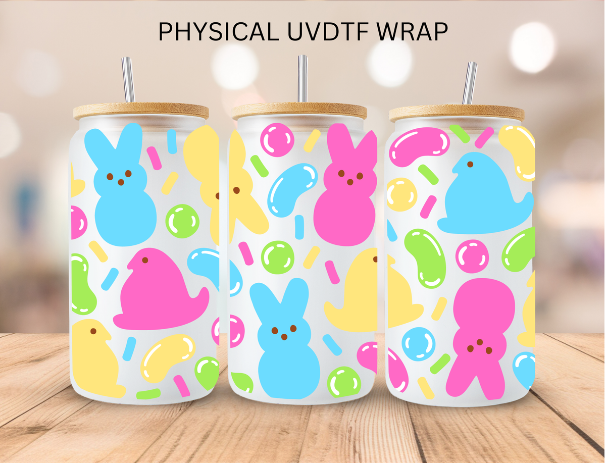 Easter Bunny Peep - 16 oz / 20 oz Libby UV DTF