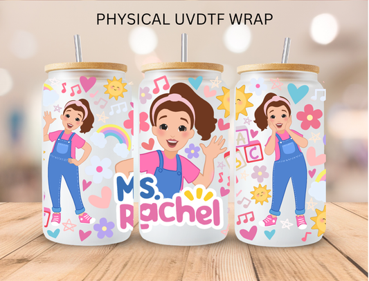 Rachel - 16 oz / 20 oz Libby UV DTF