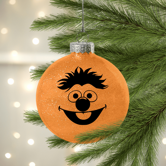 Ernie UV DTF Christmas Ornament Decal