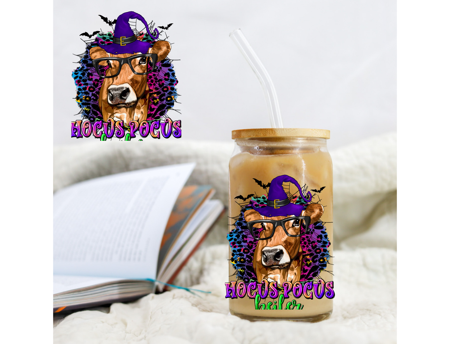 Halloween Witch Heifer - UVDTF decals